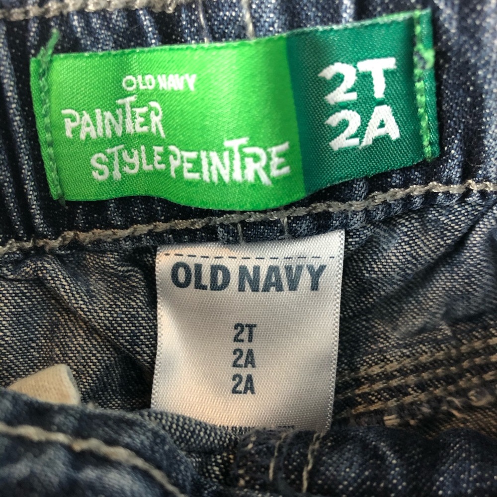 2T Old Navy Painter Jeans - Picture 3 of 3